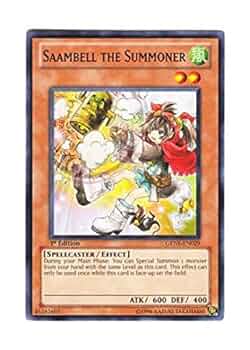 Amazon.co.jp: 遊戯王 英語版 GENF-EN029 Saambell the Summoner